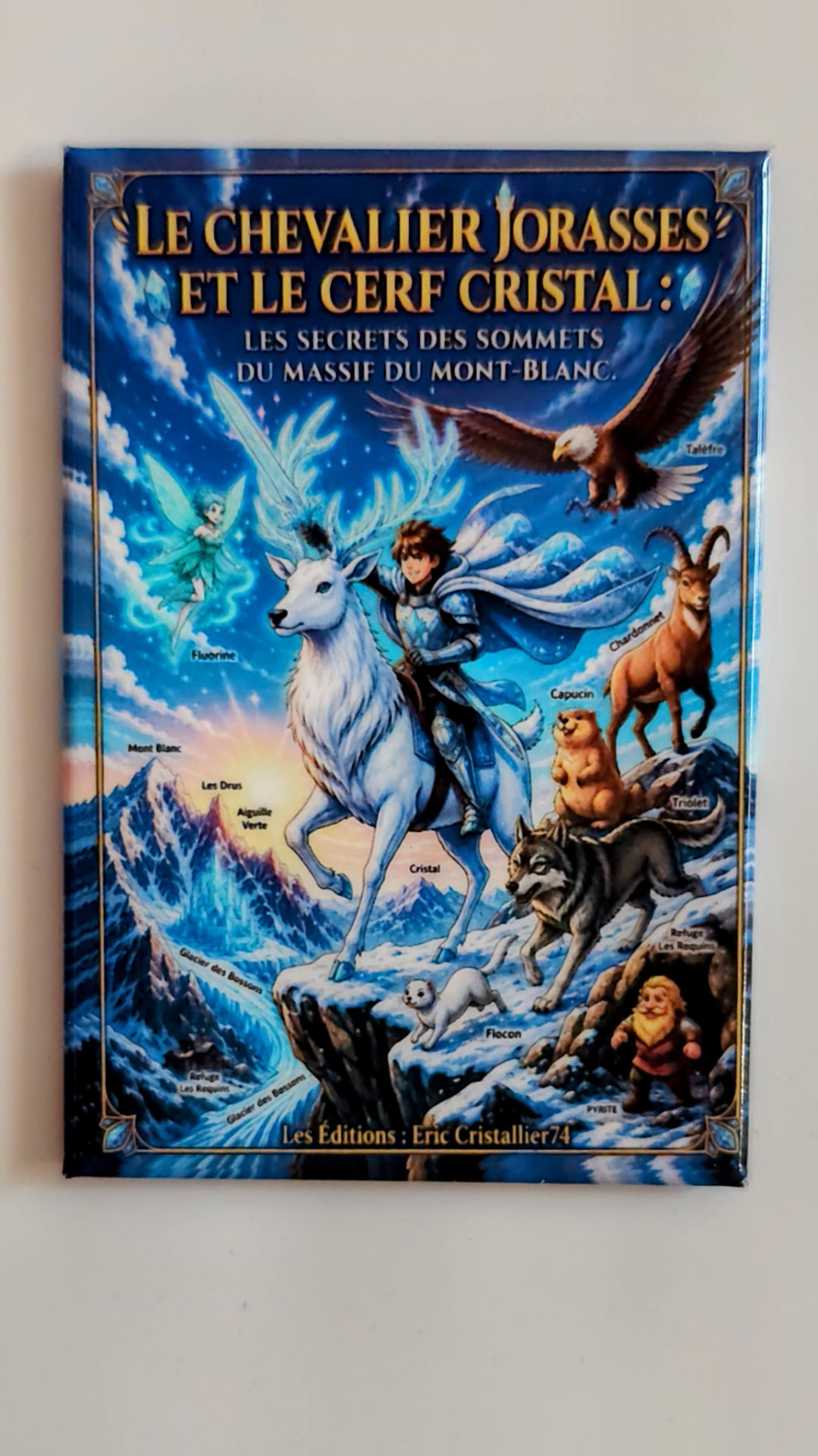 Couverture du livre Magnet Le Chevalier Jorasses et le Cerf Cristal